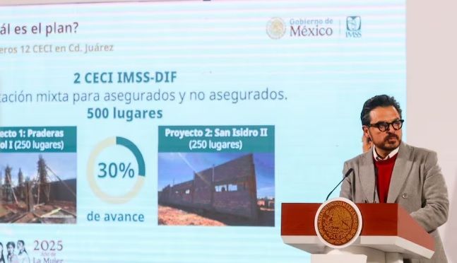 IMSS va por primeros 12 Centros de Educación y Cuidado infantil; atenderán a hijos de maquiladoras en Ciudad Juárez