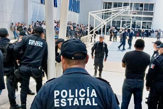 Crece el paro en la Policía Estatal; exigen fin al acoso laboral y destitución del Secretario y del Comisionado