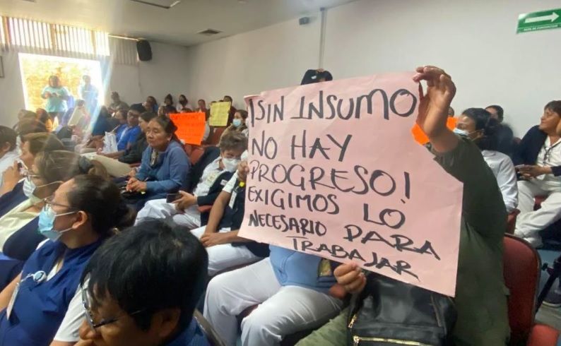 Ante crisis en el sector Salud de Oaxaca, IMSS-Bienestar impone silencio al personal médico