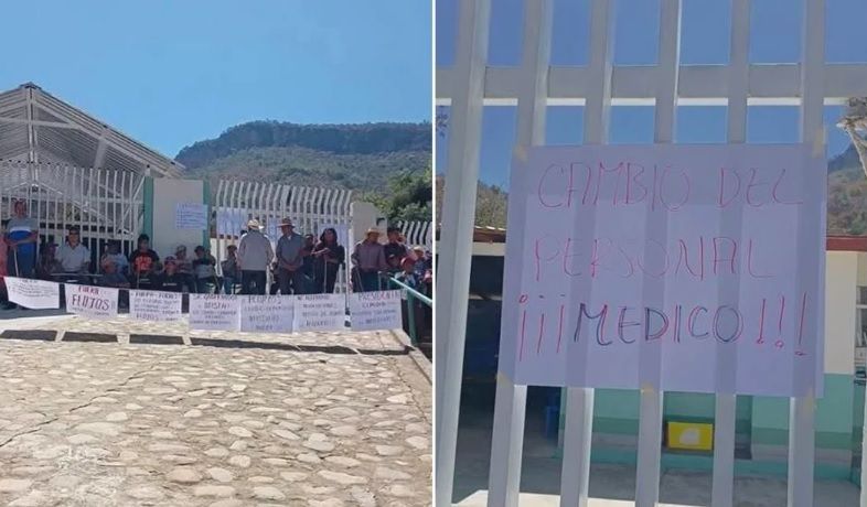 Pobladores de San Juan Yuta, Oaxaca, retienen a trabajadores de salud; por malos tratos, exigen nuevo personal