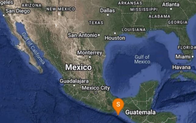 Se registra sismo de magnitud 4.1 al sureste de Salina Cruz, Oaxaca; ocurrió a 110 km de la costa