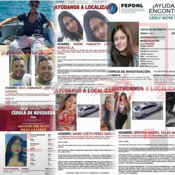 Matanza: son nueve los cuerpos hallados en puente Calapa; serían de Tlaxcala y habrían desaparecido en Huatulco Matanza: son nueve los cuerpos hallados en puente Calapa; serían de Tlaxcala y habrían desaparecido en Huatulco