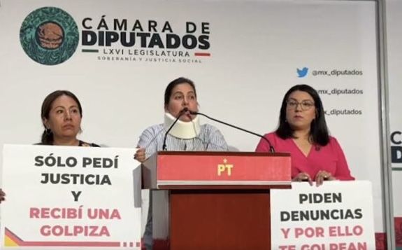 Oaxaqueñas mantenían plantón en Palacio Nacional buscando justicia; no llegaron todas: Sheimban ordenó su desalojo, denuncian