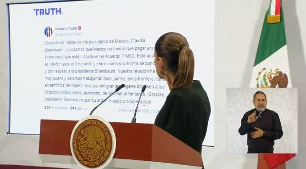 Comercio que cumpla con T-MEC podría quedar eximido de aranceles a México y Canadá un mes: secretario de Comercio de EU