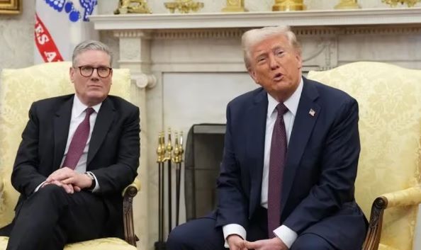 Starmer y Trump discuten acuerdo comercial, según Downing Street; acuerdo se planea sin aranceles
