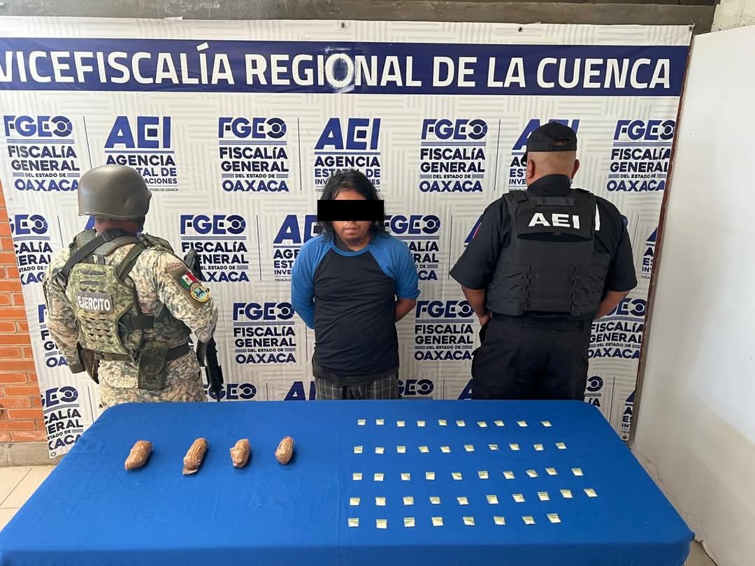 Cateo en la Cuenca del Papaloapan deja un detenido y decomiso de droga, Oaxaca Cateo en la Cuenca del Papaloapan deja un detenido y decomiso de droga, Oaxaca