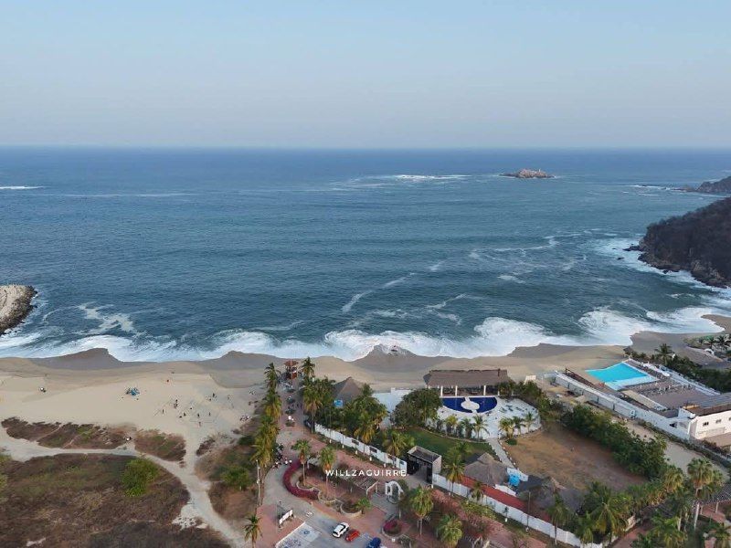 Emiten alerta por mar de fondo en costas de Oaxaca; prevén oleaje peligroso y fuertes corrientes