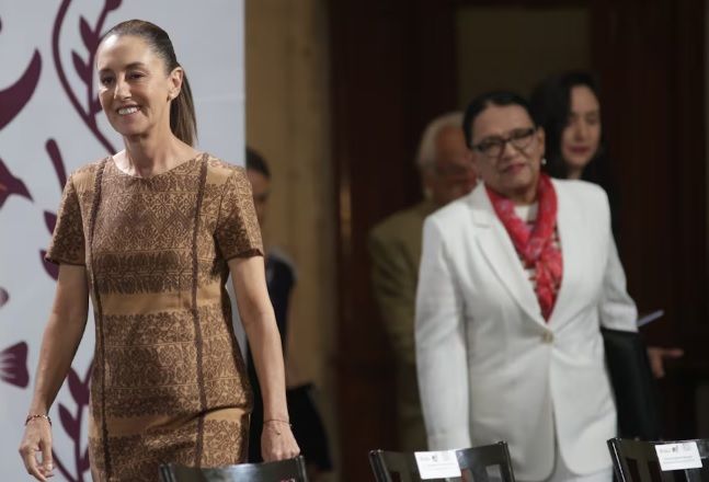 Sheinbaum anuncia que no irá a misa de inauguración de pontificado del papa León XIV; enviará invitación para que visité México Sheinbaum anuncia que no irá a misa de inauguración de pontificado del papa León XIV; enviará invitación para que visité México