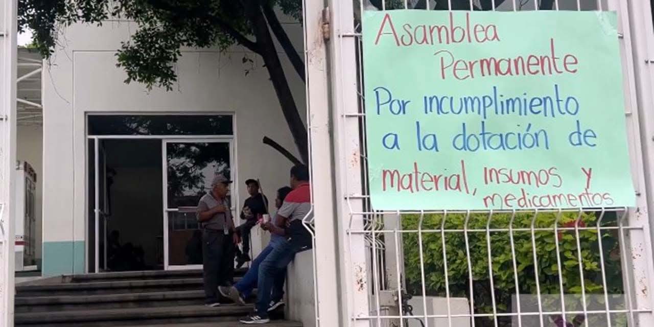 Paro indefinido en Centro de Salud de la colonia Estrella: solo atienden urgencias