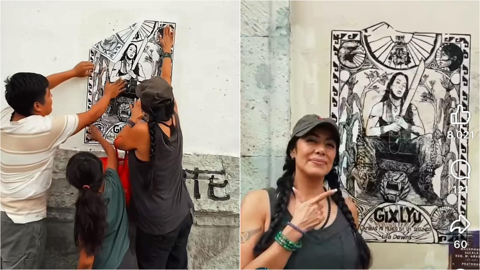 Regidores exigen sanción para Lila Downs por pegado de carteles en el Centro Histórico