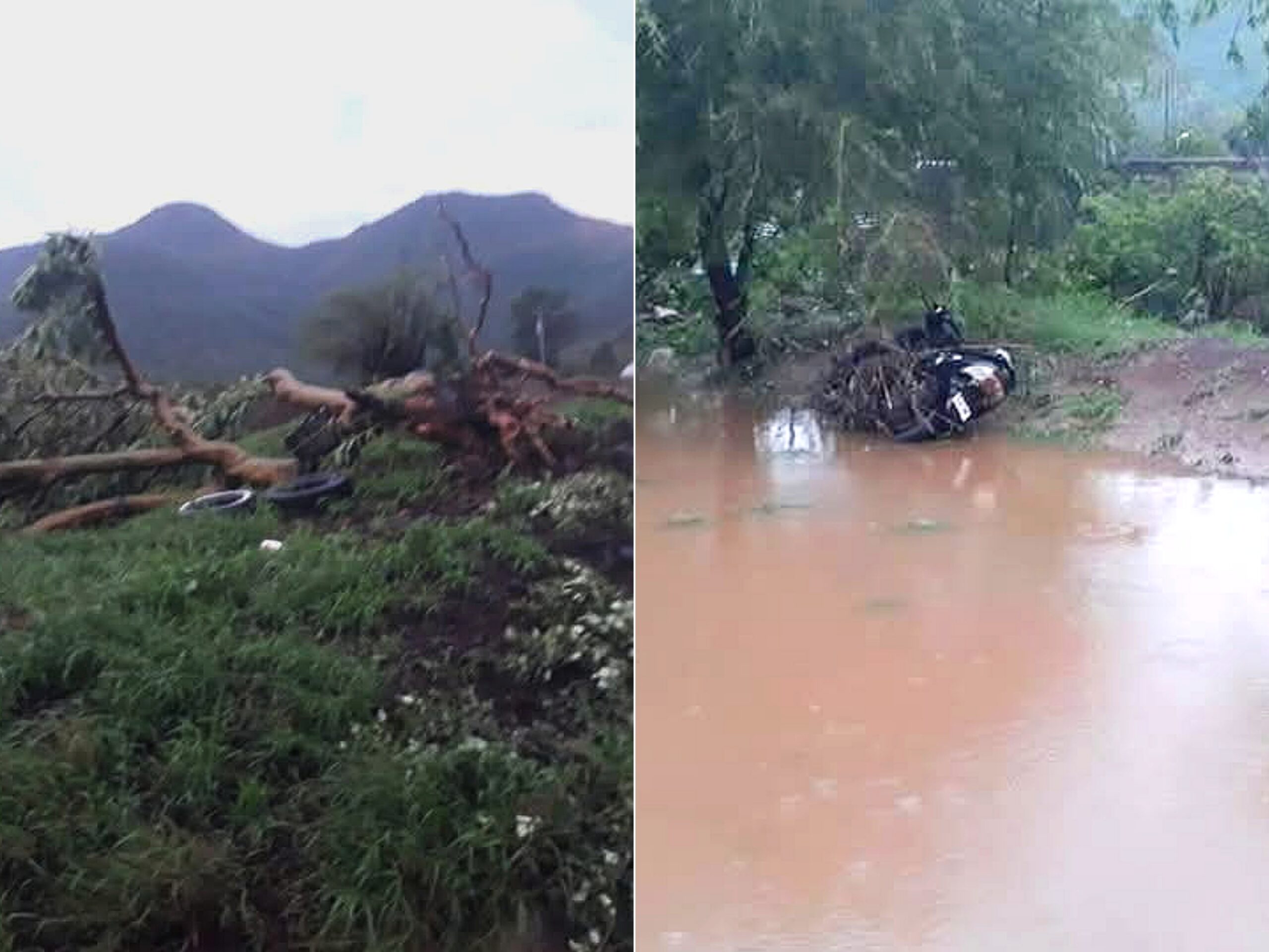 Lluvias intensas provocan afectaciones en Santiago Huajolotitlán, Oaxaca Lluvias intensas provocan afectaciones en Santiago Huajolotitlán, Oaxaca