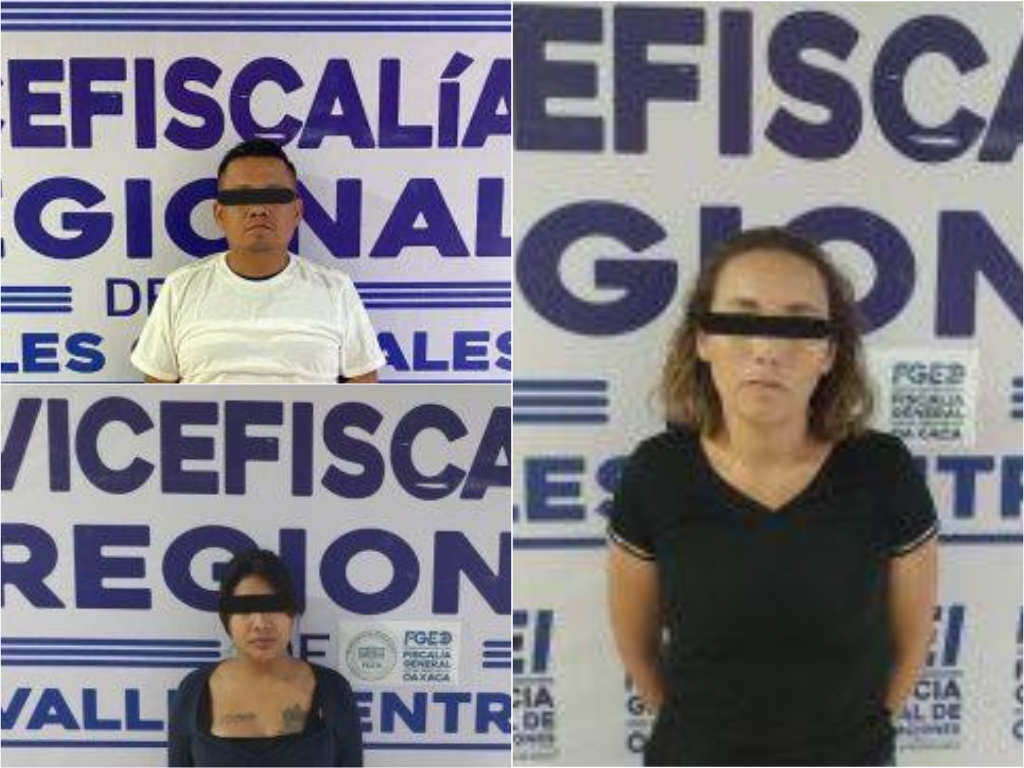 Detienen a tres personas por robo con violencia en el Centro de Oaxaca