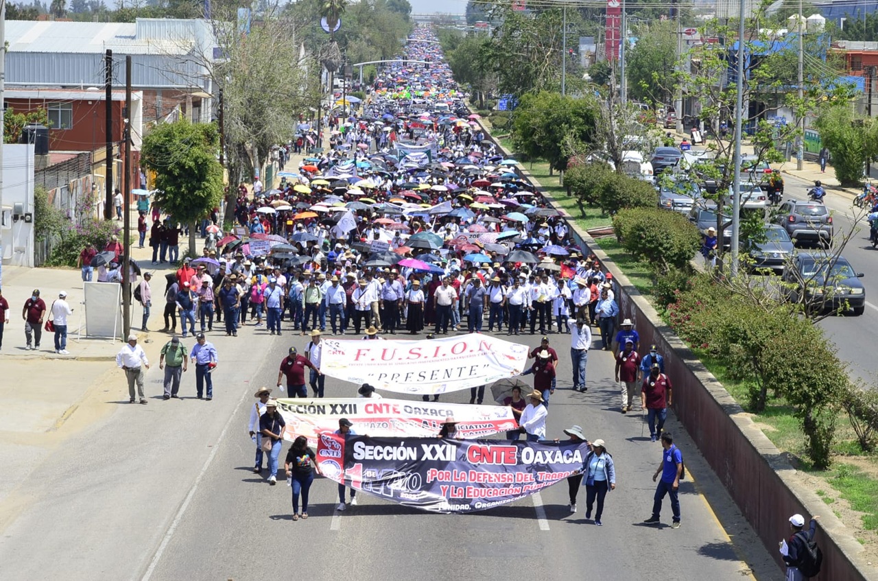 Sección 22 convoca marcha el sábado 14 de junio, exigen justicia por desalojo de 2006