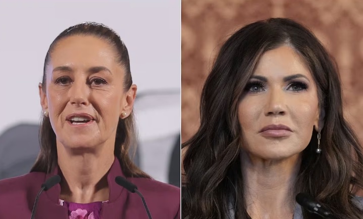 “Es absolutamente falso”; Sheinbaum responde a acusaciones de secretaria de Seguridad de EU sobre alentar protestas en Los Ángeles