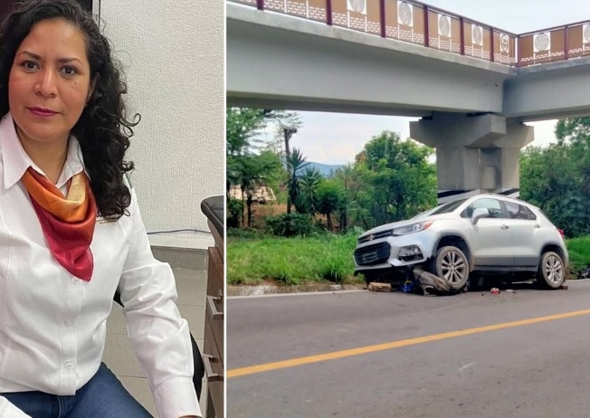 Delegada de Profeco en Oaxaca niega haber huido del lugar del accidente en que murieron dos jóvenes