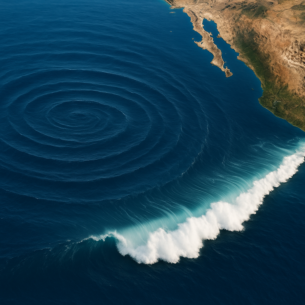 Alerta por Tsunami en Costas Mexicanas tras Sismo de Magnitud 8.7 en Kamchatka