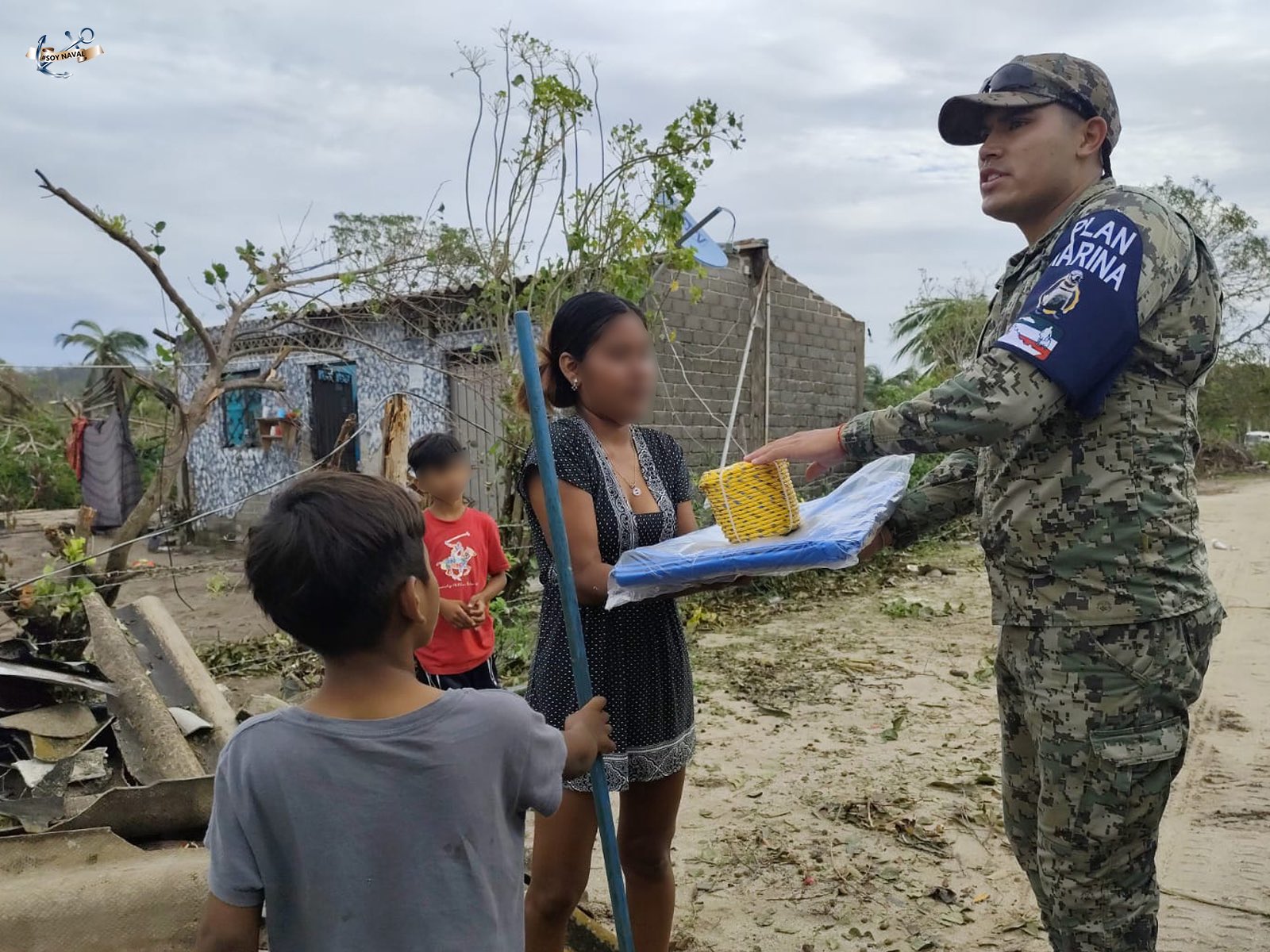 La Secretaría de Marina da por concluida la emergencia en las regiones de Oaxaca impactadas por el huracán Erick