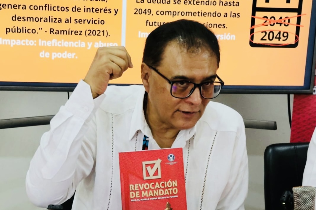 Benjamín Robles acusa a Jara de manipular revocación para perpetuarse y traicionar principios de la 4T Benjamín Robles acusa a Jara de manipular revocación para perpetuarse y traicionar principios de la 4T