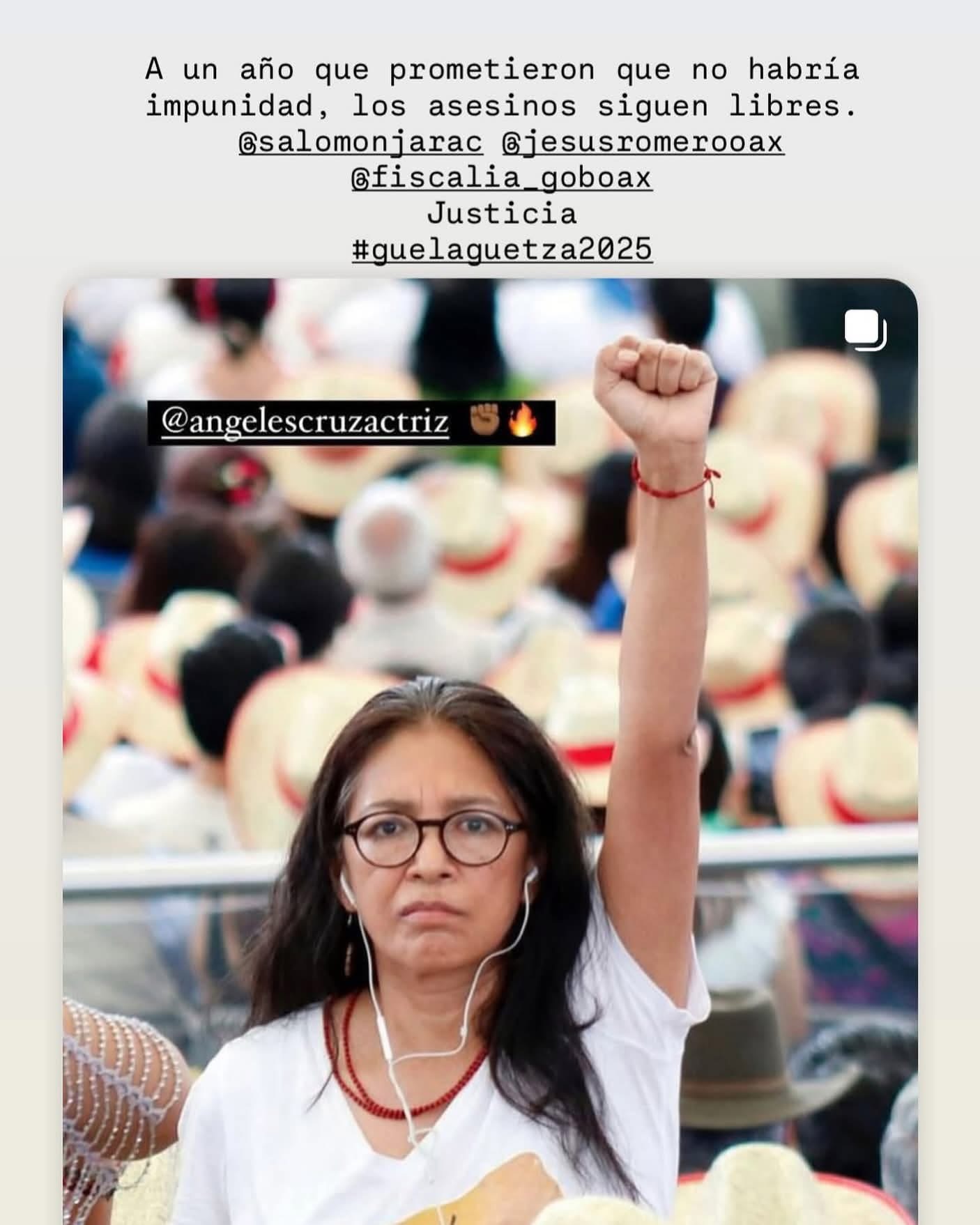 “Río de sangre en Oaxaca”: Ángeles Cruz denuncia impunidad a un año del asesinato de su hermano