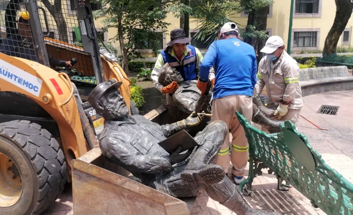 Embajador de Cuba en México reacciona a retiro de esculturas del «Che» y Fidel Castro; «la verdadera Revolución no es de piedra ni bronce», dice Embajador de Cuba en México reacciona a retiro de esculturas del «Che» y Fidel Castro; «la verdadera Revolución no es de piedra ni bronce», dice