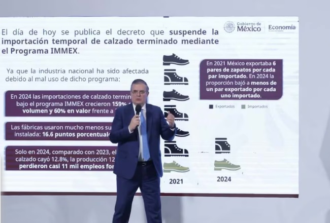 Publican decreto para prohibir importación de calzado terminado; buscan beneficiar a la industria nacional