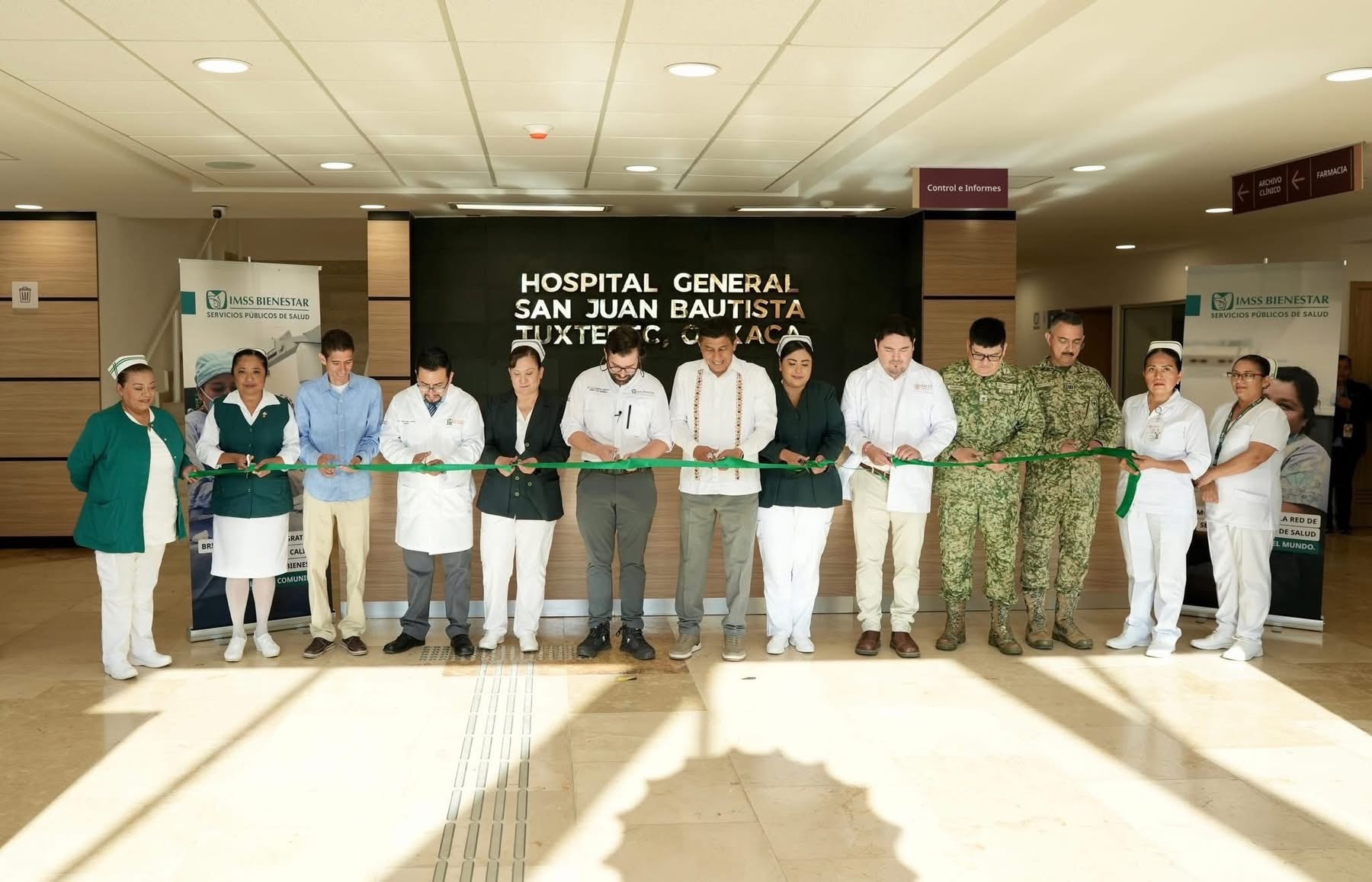 Inauguran hospital en Tuxtepec #Oaxaca, sin personal: Sindicato; Sheinbaum rechazó hacerlo en esas condiciones en julio