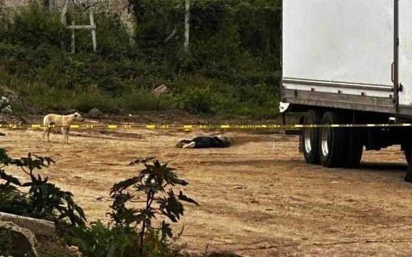 Hombre de 30 años asesinado en predio baldío de Miahuatlán; policía busca a responsables