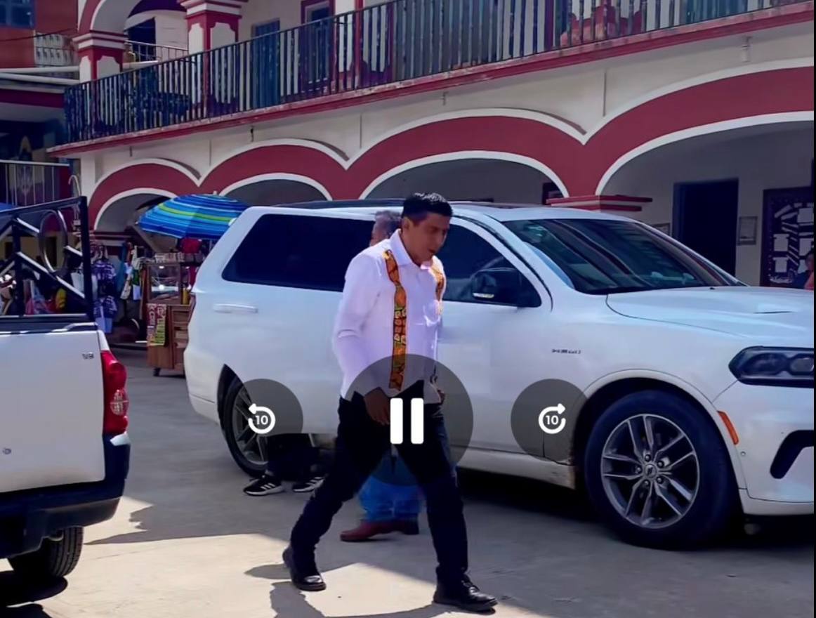 Salomón Jara se burla de críticas por camioneta de lujo mientras Oaxaca sigue hundido en pobreza y abandono histórico