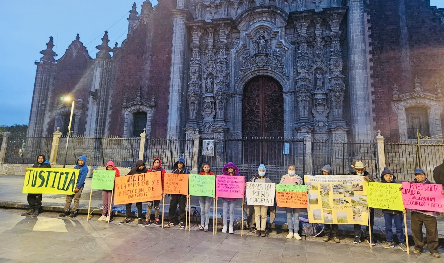Familias desplazadas de Buenavista piden a ONU garantizar retorno seguro tras ataque armado en Oaxaca