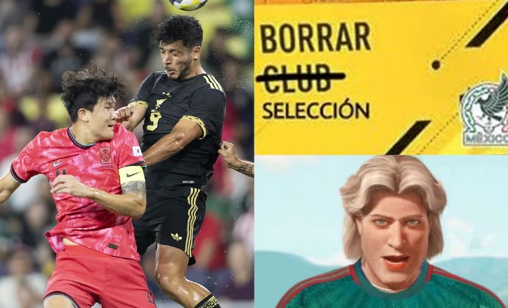 México empata con Corea del Sur, pero se lleva los mejores memes