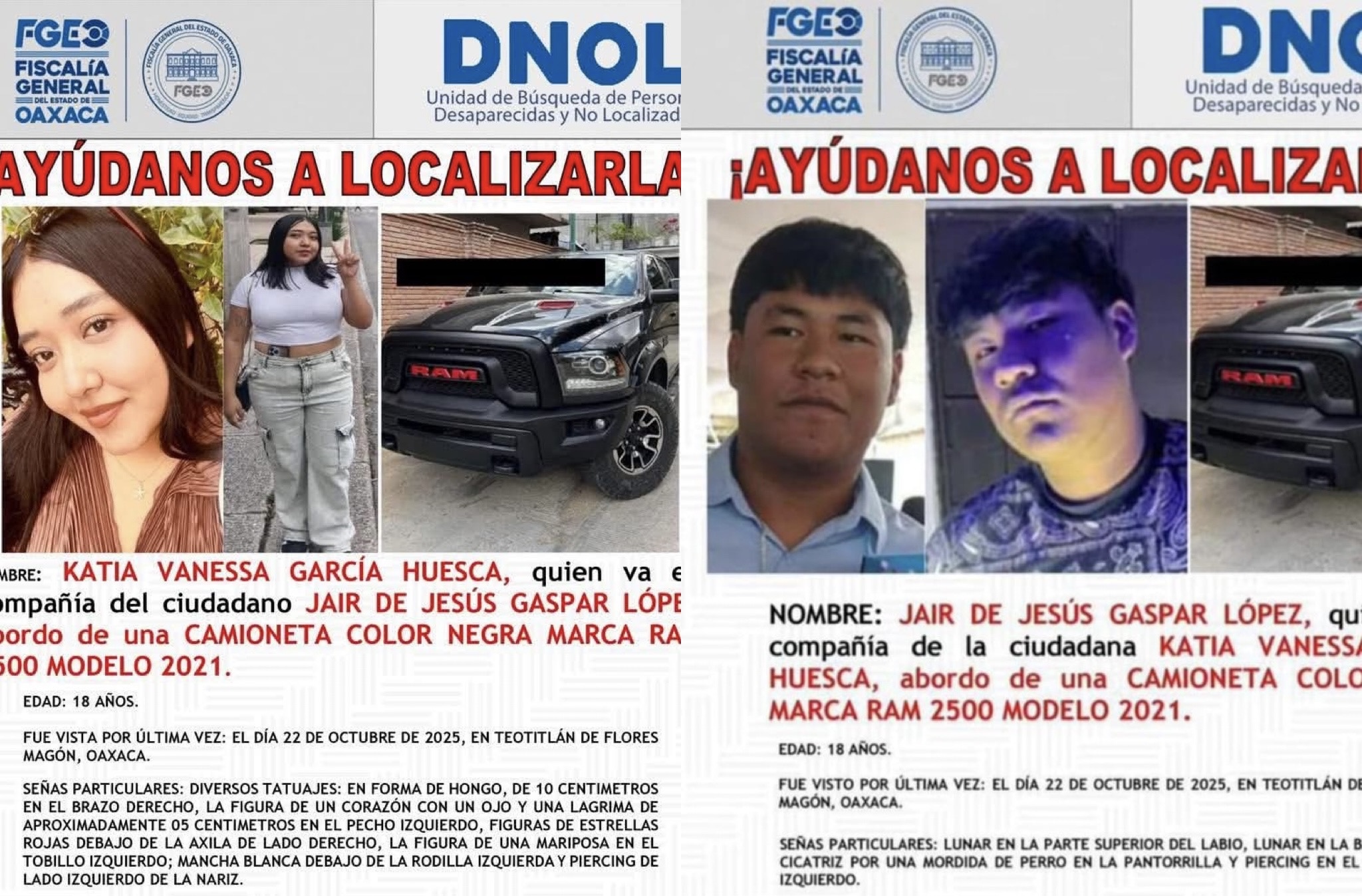 Hallan sin vida a dos personas desaparecidas tras caer a un barranco en un vehículo nuevo que entregarían en la Sierra de Flores Magón, #Oaxaca Hallan sin vida a dos personas desaparecidas tras caer a un barranco en un vehículo nuevo que entregarían en la Sierra de Flores Magón, #Oaxaca