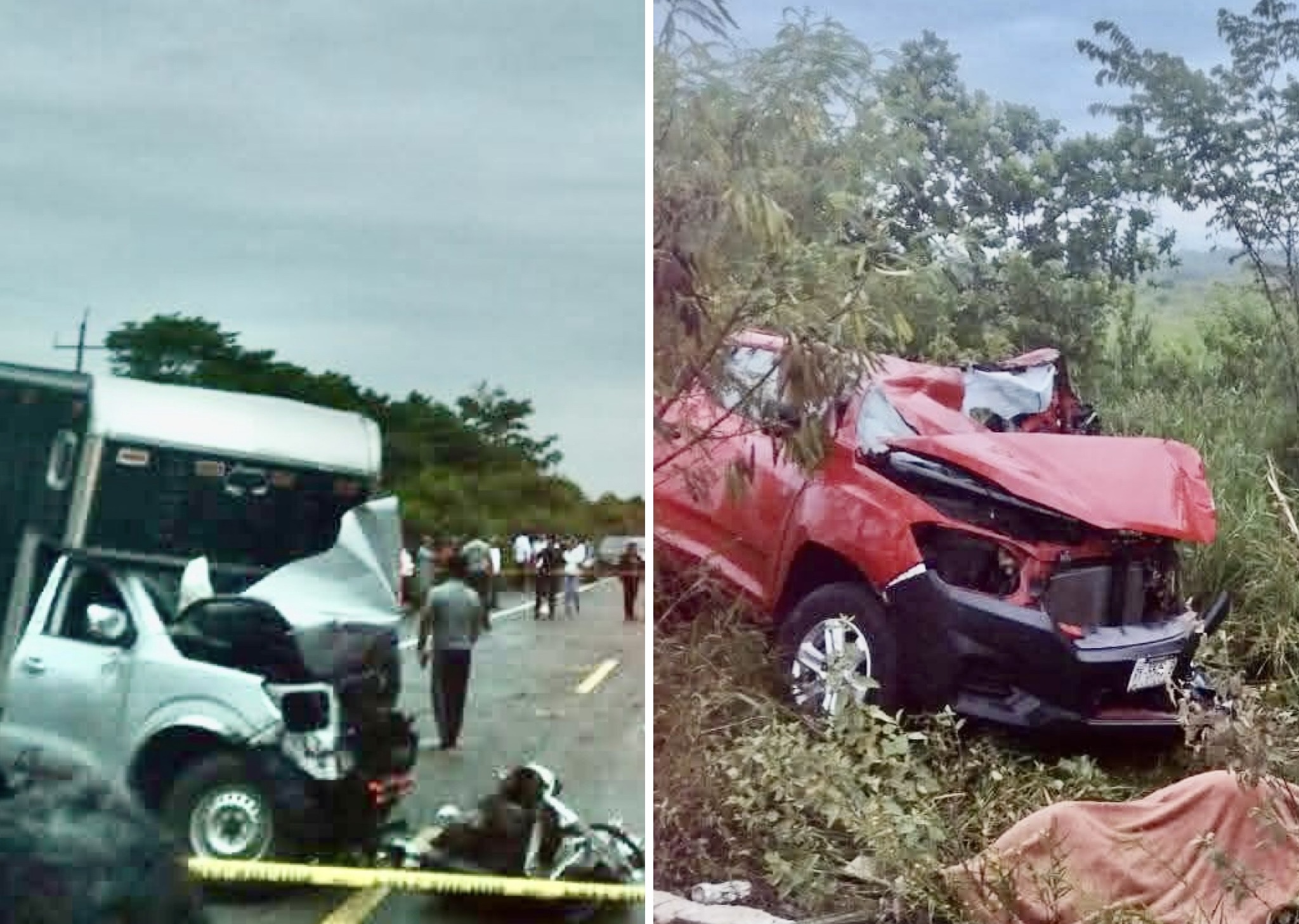 Trágico accidente en Transístmica deja dos muertos y un herido cerca de Mogoñé, Guichicovi, #Oaxaca