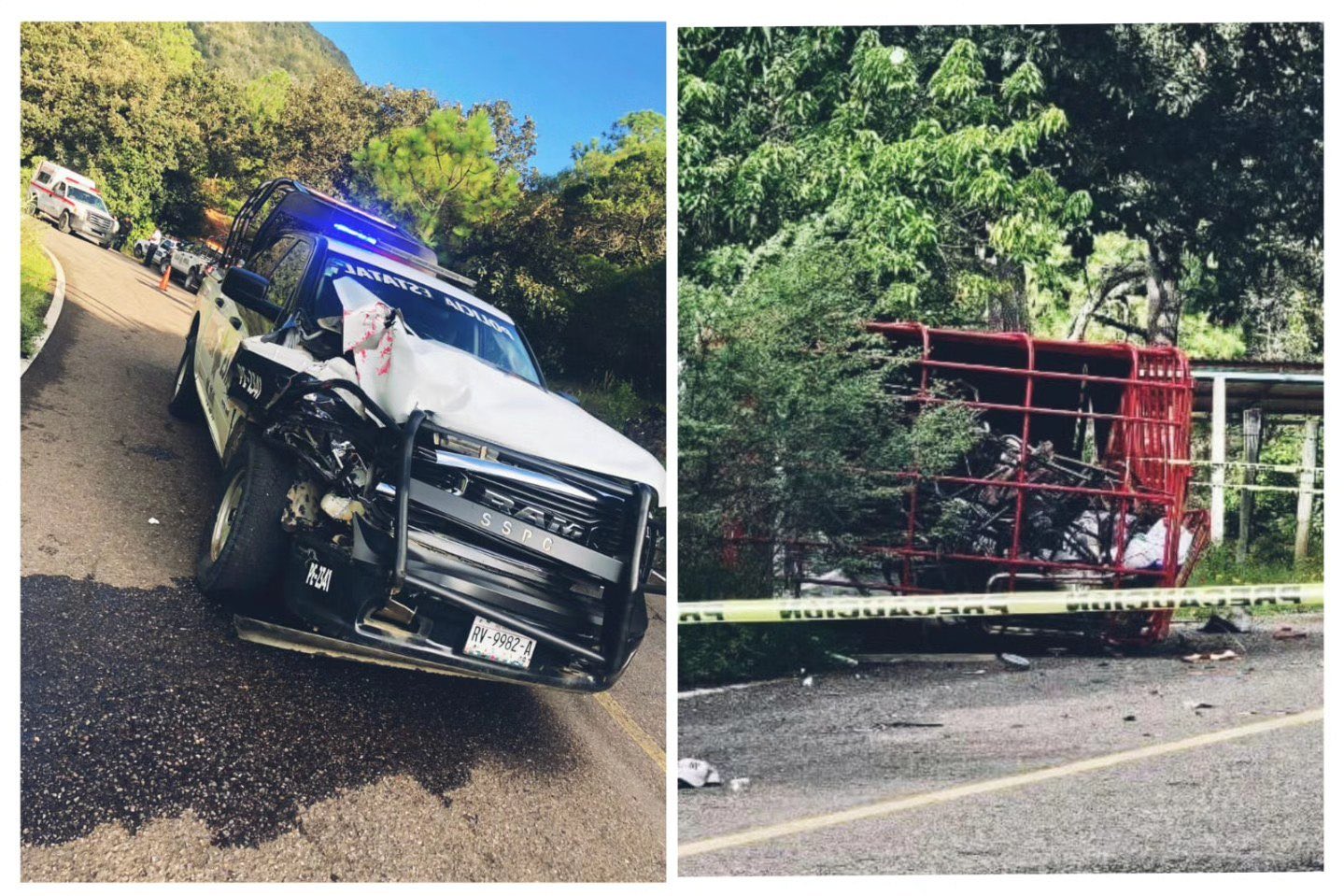 Policías estatales atropellan y matan a peatón en Sola de Vega; abandonan patrulla: los busca la AEI Policías estatales atropellan y matan a peatón en Sola de Vega; abandonan patrulla: los busca la AEI