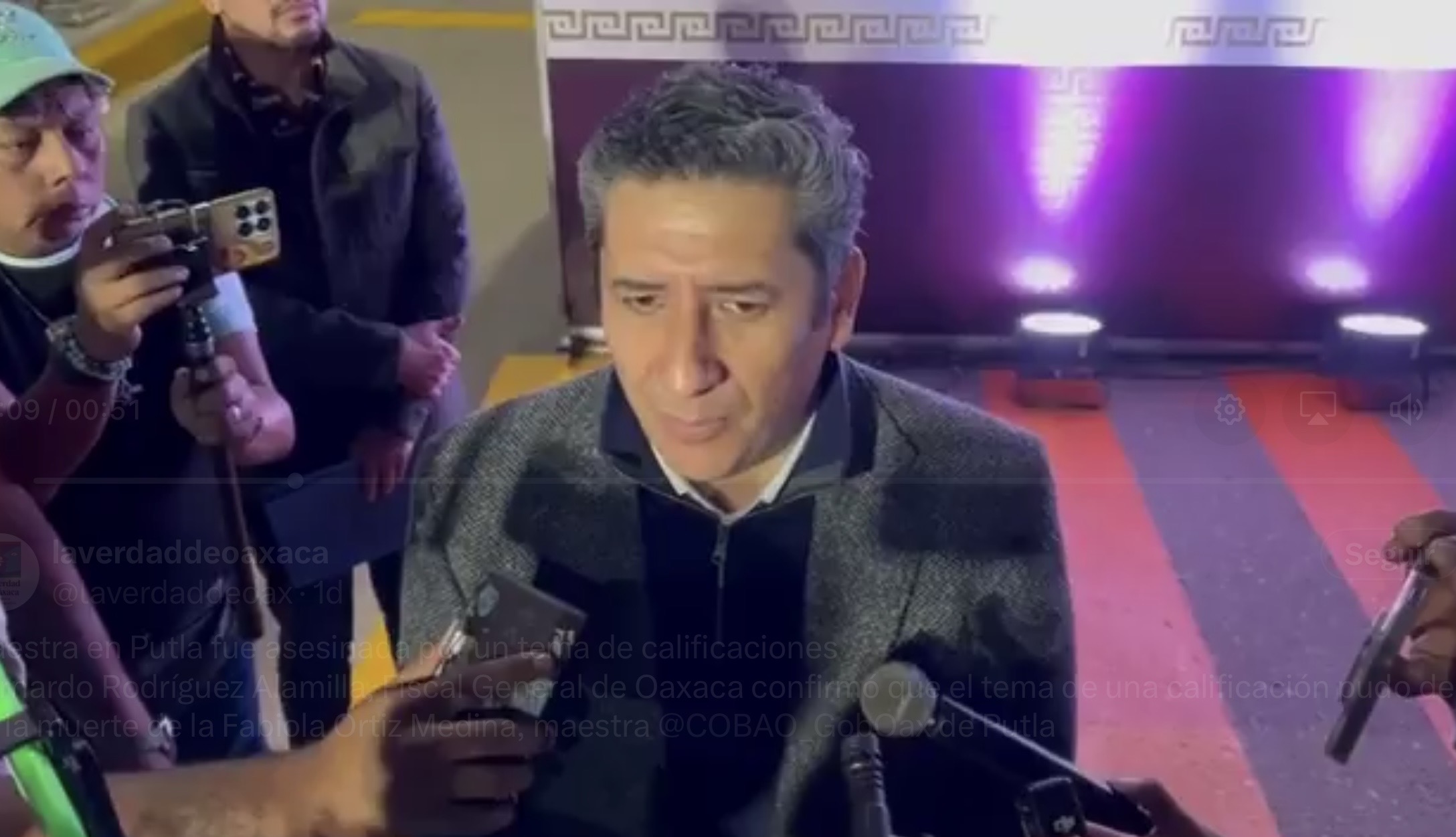 Fiscalía de Oaxaca continúa analizando recomendación de DDHPO por caso de periodista Álvaro Cuitláhuac: Rodríguez Fiscalía de Oaxaca continúa analizando recomendación de DDHPO por caso de periodista Álvaro Cuitláhuac: Rodríguez