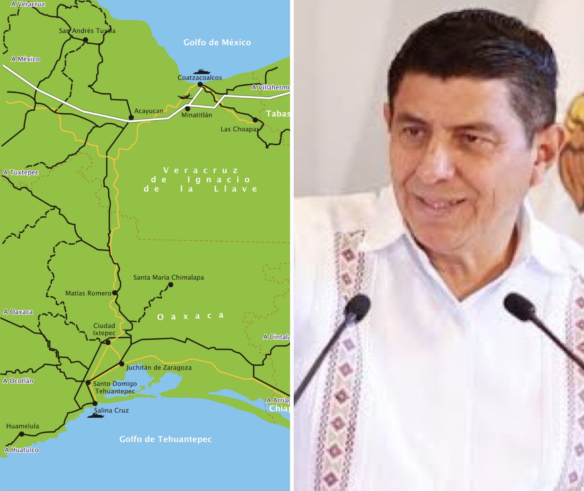 Se desploma en Oaxaca la inversión extranjera mientras Salomón Jara presume avances inexistentes del Corredor Interoceánico