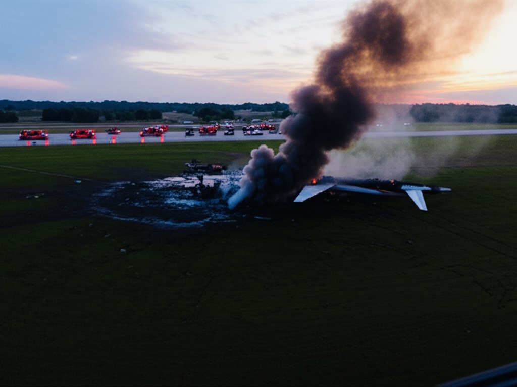 Louisville: la noche en que un avión de carga cayó sobre la ciudad Louisville: la noche en que un avión de carga cayó sobre la ciudad