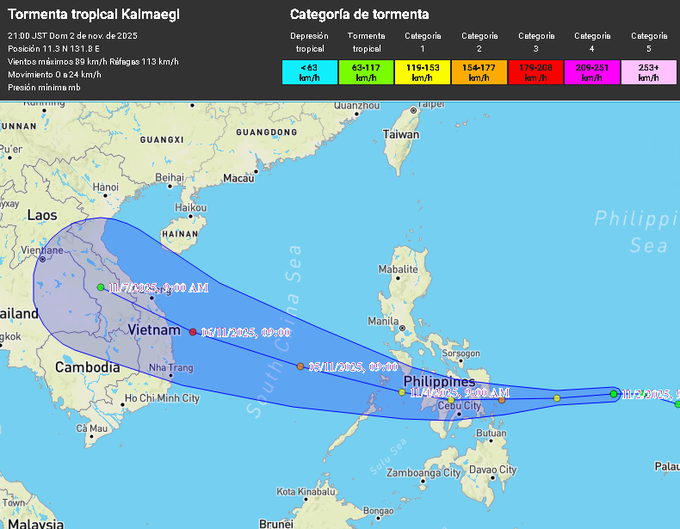 Tifón TinoPH deja 66 muertos y 26 desaparecidos tras cinco impactos en Visayas Central Tifón TinoPH deja 66 muertos y 26 desaparecidos tras cinco impactos en Visayas Central