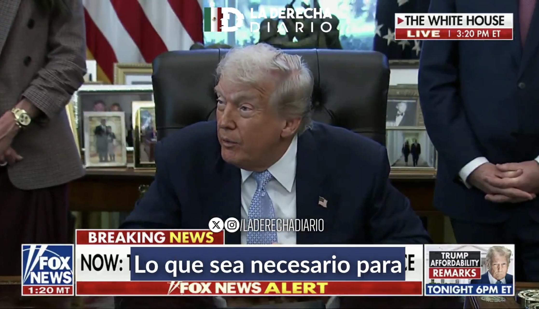 Trump advierte “graves problemas” en México y respalda ataques del Pentágono tras represión a marcha juvenil Z Trump advierte “graves problemas” en México y respalda ataques del Pentágono tras represión a marcha juvenil Z