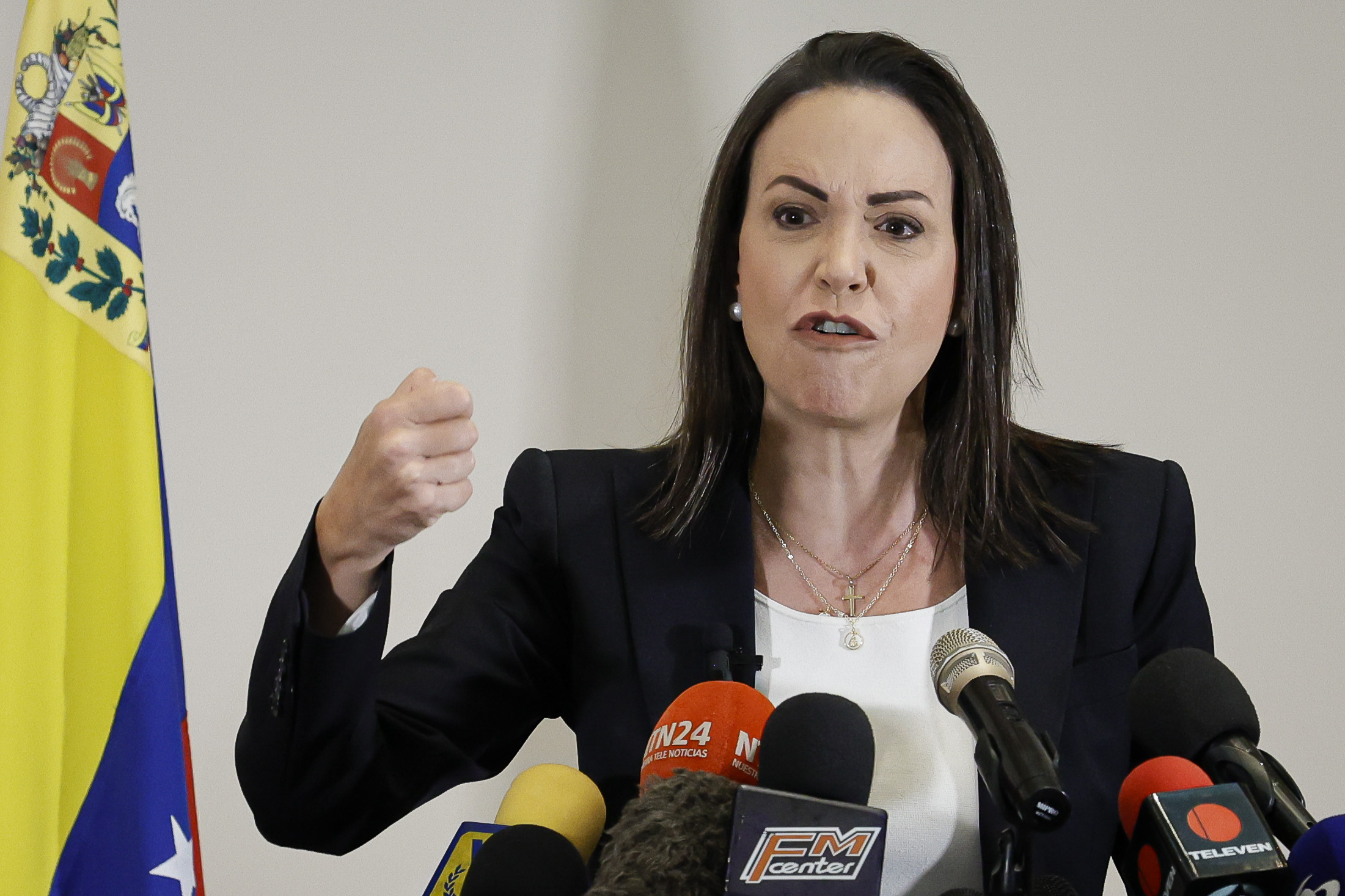 María Corina Machado convoca alzamiento nacional y anuncia fin del régimen de Maduro María Corina Machado convoca alzamiento nacional y anuncia fin del régimen de Maduro