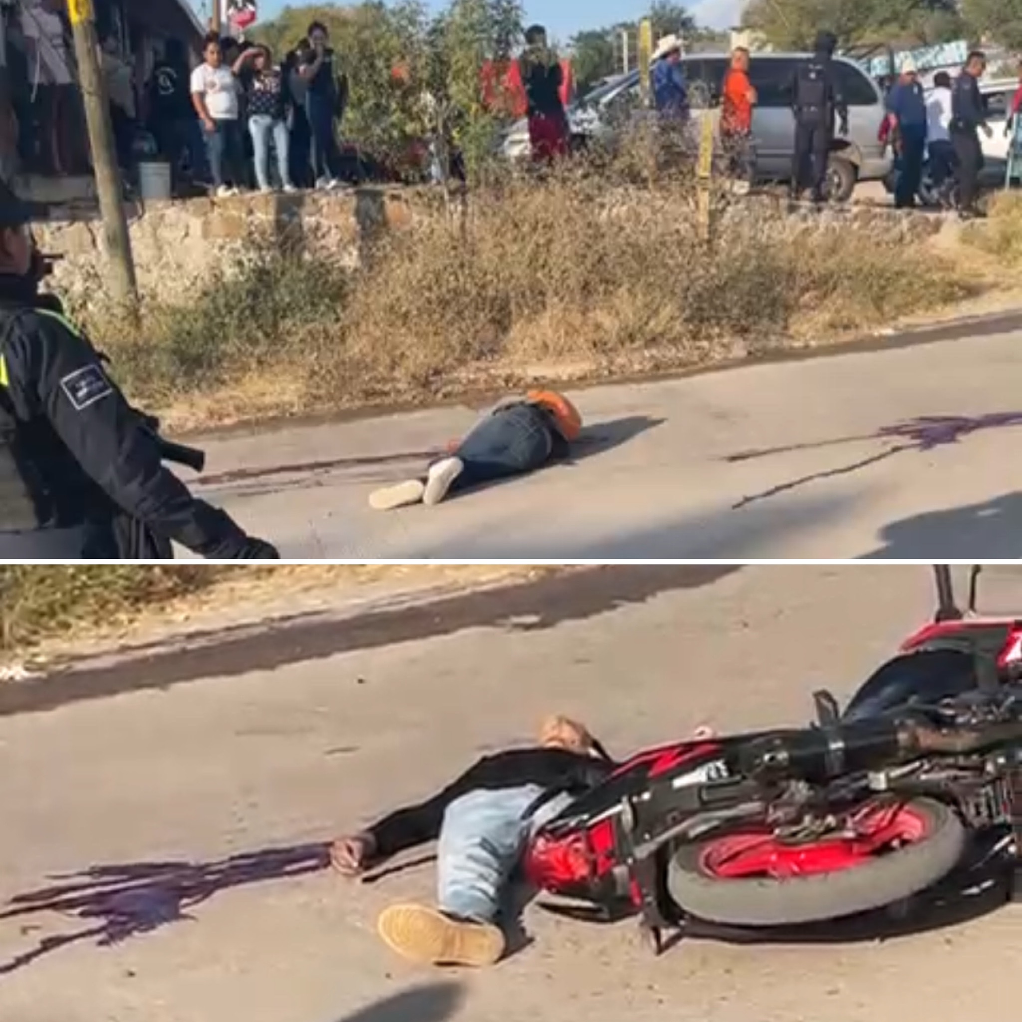 Ejecutan a balazos a dos hombres en motocicleta en Vista Hermosa, Huajuapan de León, #Oaxaca