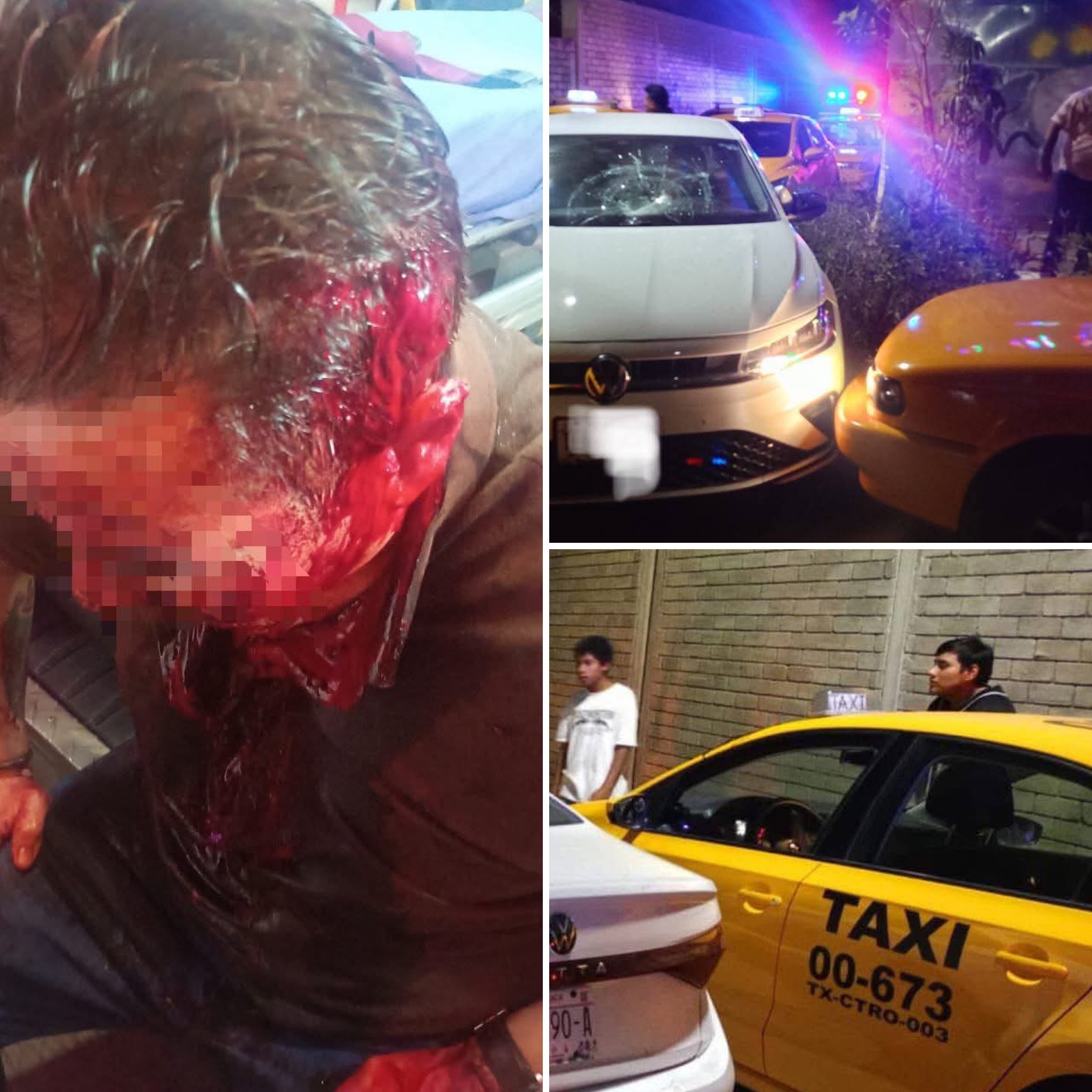 Semovi retiraría concesiones tras brutal agresión de taxistas del sitio Independencia contra dos abogados en #Oaxaca capital