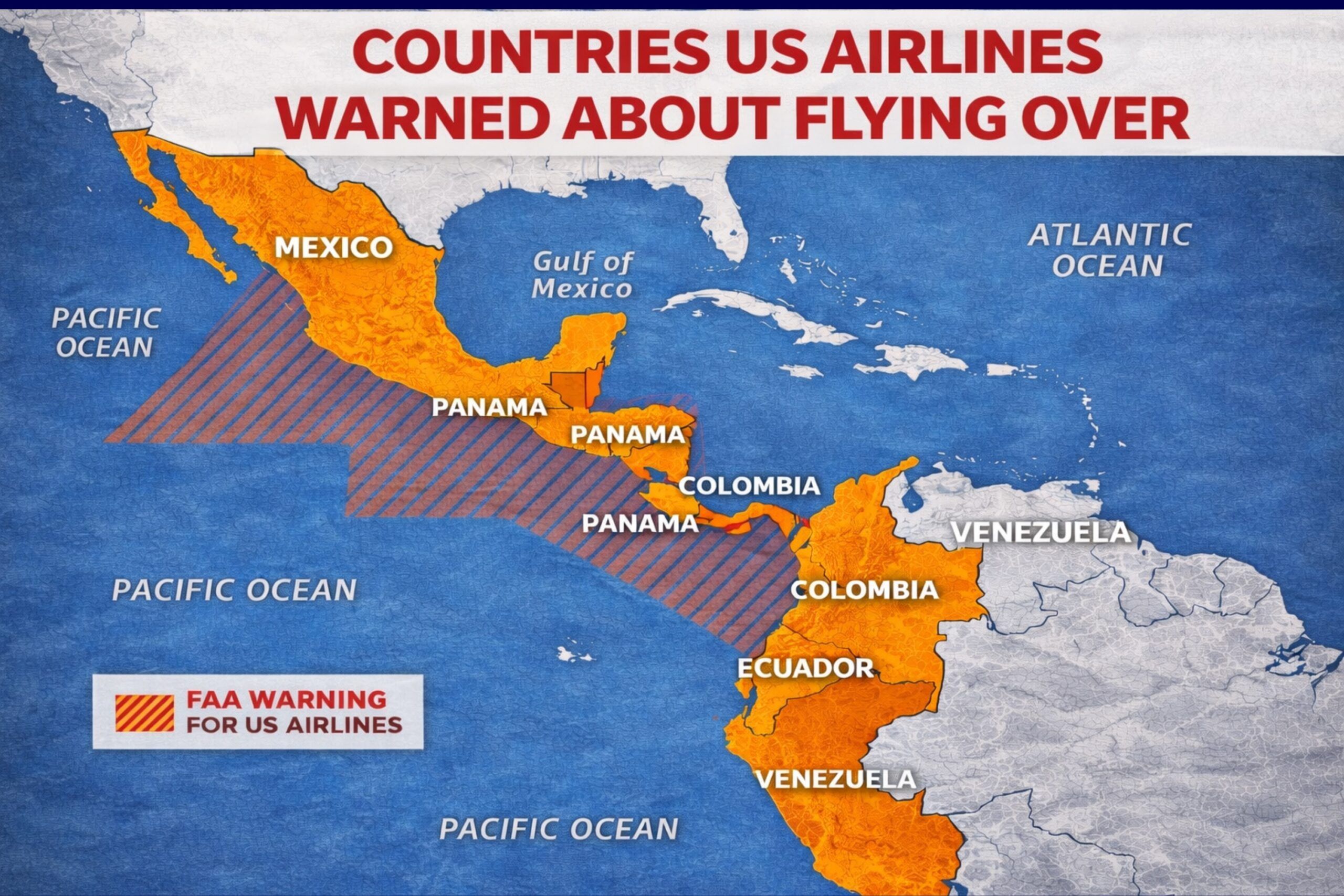 FAA emite alerta por actividades militares y posible interferencia GNSS en Pacífico y Golfo de California