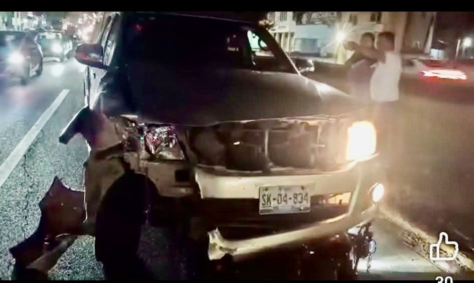 Conductor ebrio atropella y manda al hospital a pareja en #Oaxaca; paga 14 mil pesos para ser liberado porque “ nadie lo denunció”