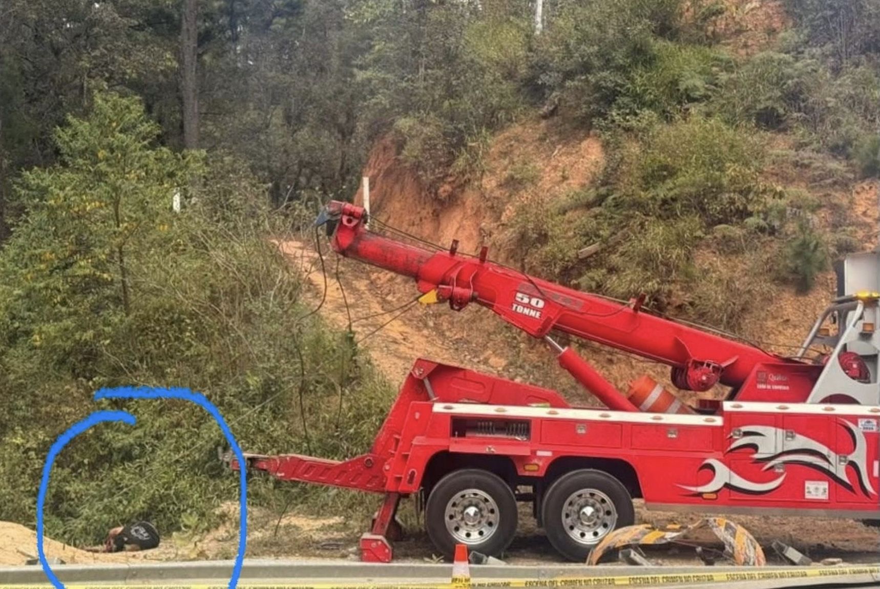 Trágica muerte de operador de grúa en autopista Barranca Larga–Ventanilla: cable se rompe y lo golpea fatalmente