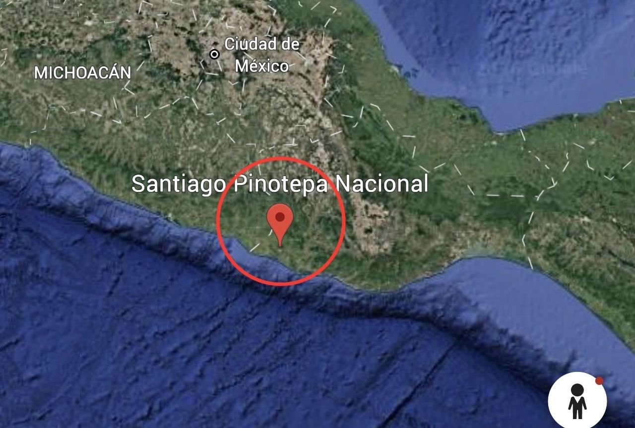 Sismo detectado en límites de Guerrero y #Oaxaca; no activó alerta sísmica por baja energía registrada