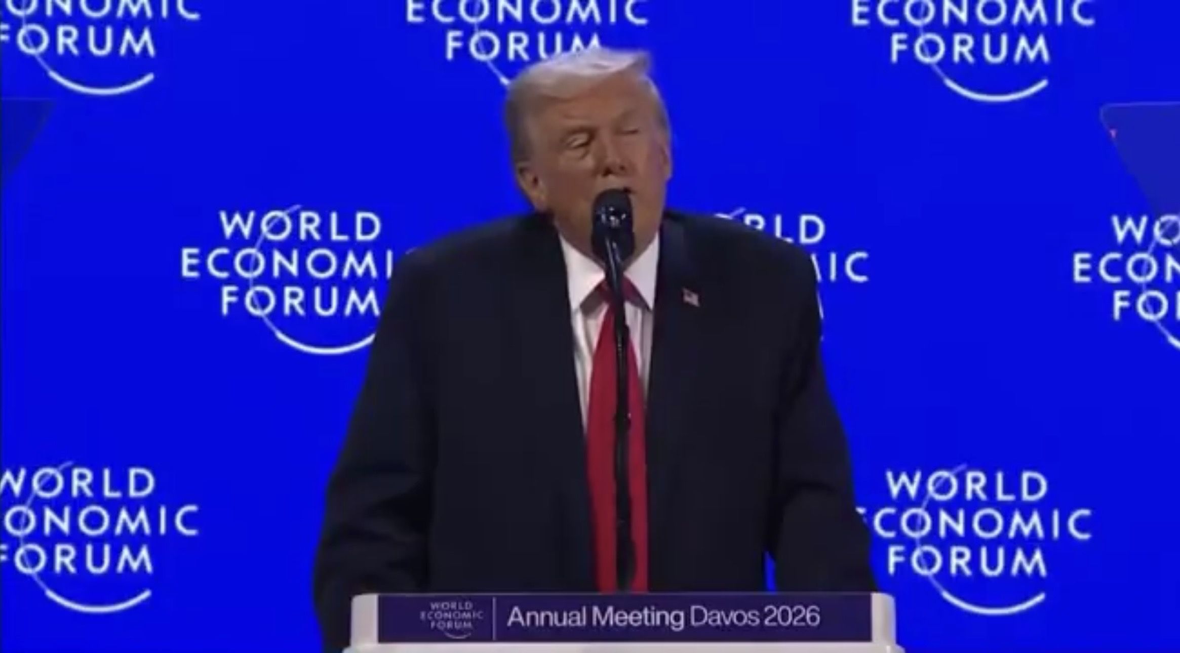 Trump declara en Davos ser dictador del sentido común y justifica necesidad de autoritarismo ocasional