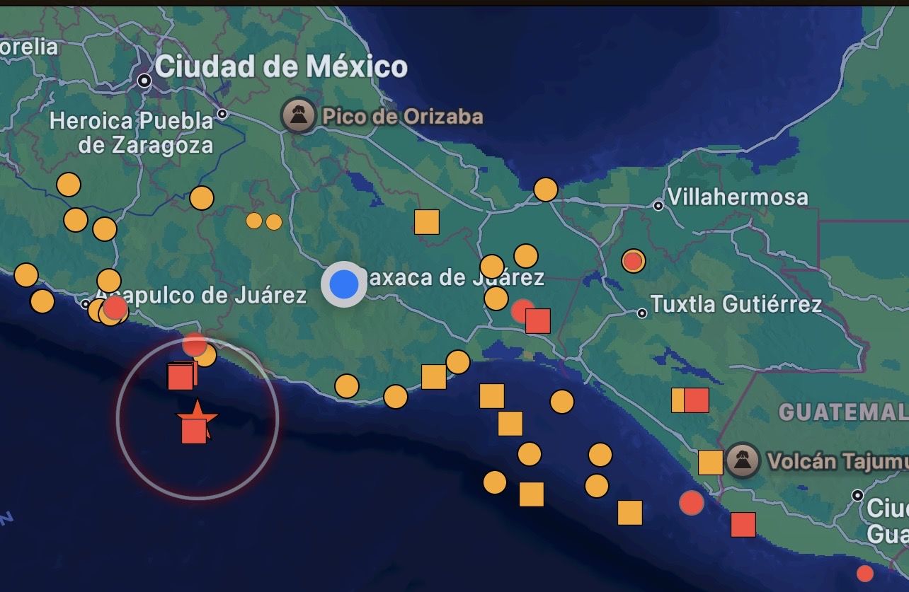 Se registra sismo este martes con epicentro en Oaxaca ¿De cuánto fue y por qué no sonó la alerta?