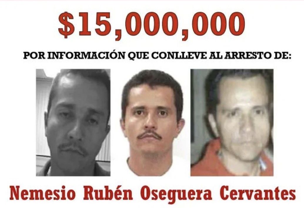 Fuerzas federales abaten a Nemesio Oseguera Cervantes alias El Mencho desatando ola de violencia nacional