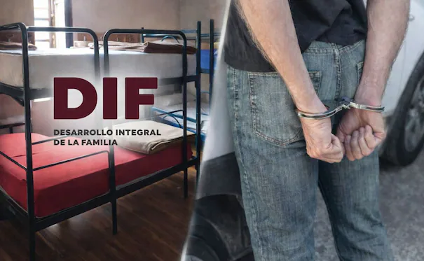 Trabajadores del DIF #Oaxaca protestan por detención de funcionario tras muerte de niñas haitianas en albergue “Patos”