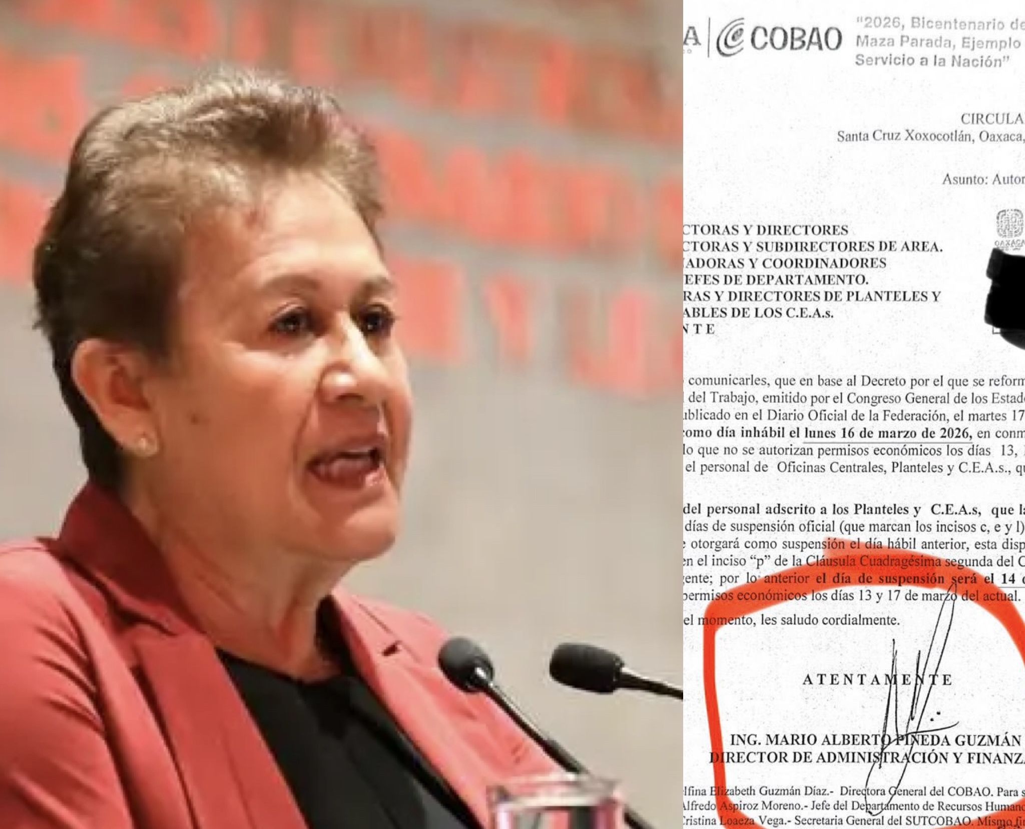 En #Oaxaca continúa el nepotismo: Delfina Guzmán designa a su sobrino en la Dirección de Finanzas del Cobao En #Oaxaca continúa el nepotismo: Delfina Guzmán designa a su sobrino en la Dirección de Finanzas del Cobao